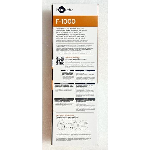 InSinkErator F-1000 Standard Under-Sink Water Filtration System For F-1000S - Picture 3 of 3